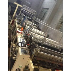 Computerized RDL Continuous Rolled Garbage Bag Making Machine Auto Ribbon