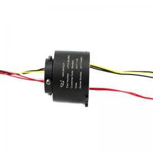 China High Speed Slip Ring  12.7mm Through-Bore And 8000rpm Special Feature of Low Torque for Analog Tester on sale