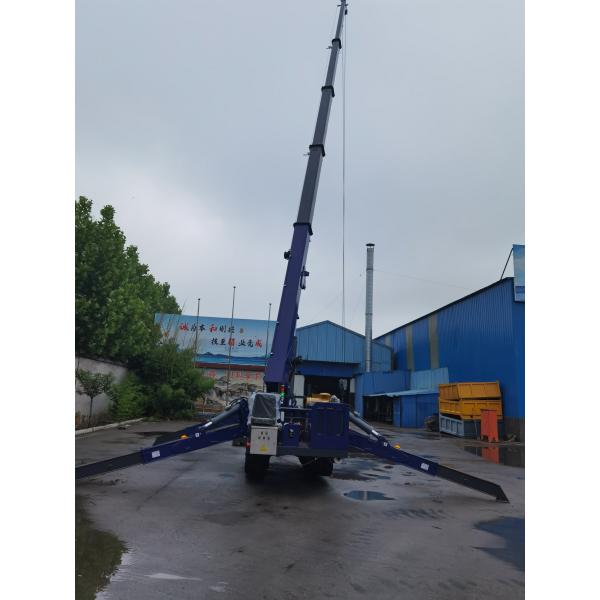 12 Ton Lifting Spider Crawler Crane Compact Versatile For Tight Spaces