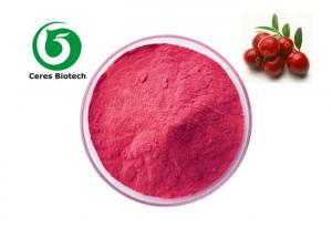 Buy cheap 99% Freeze Dried Organic Cranberry Juice Powder Bulk Beverages Use product