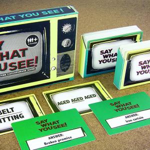 Buy cheap Say What You Can See The Quick Fire Catchphrase Game Original product