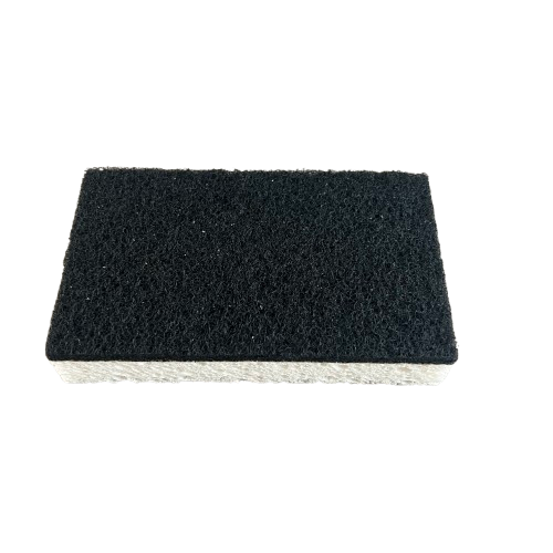 Customizable Green Kitchen Cellulose Sponge Power Scourer - Effective & Non-Scratch