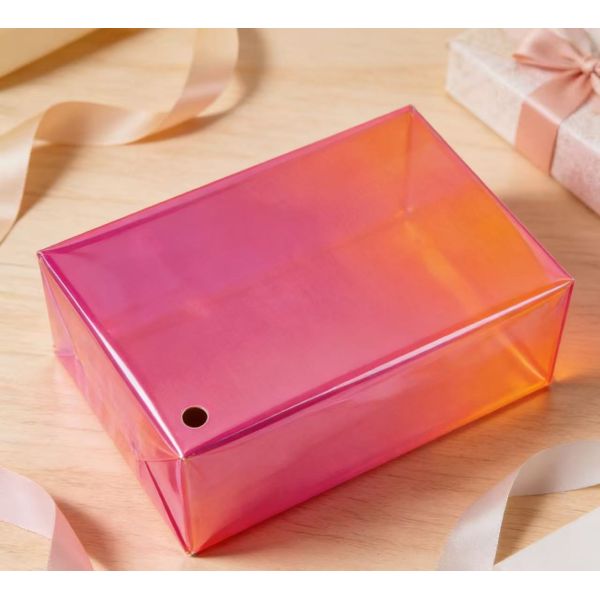 Iridescent Color Changing PET Film with High Gloss Surface and Durable PET Material for Decorative Printing and Packaging