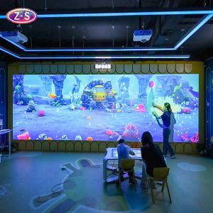 Multiplayer AR Interactive Games Projection Immersive Interactive Wall Drawing