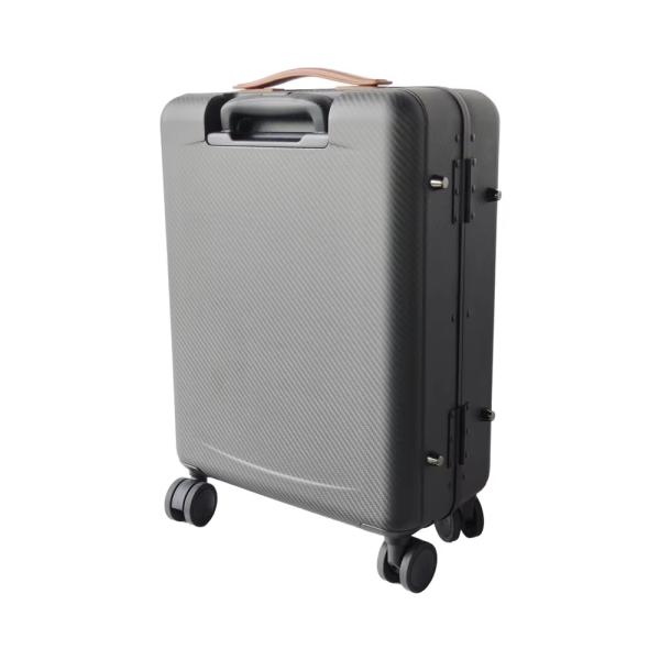 Customized Carry-On Suitcase with TSA Lock Spinner Wheels One-Piece Molded Carbon Fiber Luggage Luxury Hard Shell Luggage