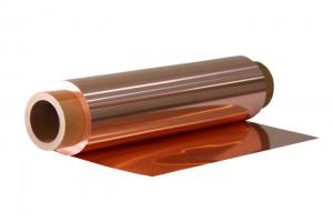 Buy cheap Single Side Annealed Copper Sheet , Black Surface Treatement Copper Foil product