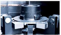 V4C V4S 50 - 1000R/Min High Precision Vertical CNC Lathe