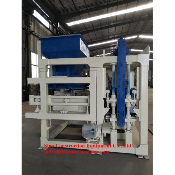 Low Cost Automatic Block Cement Machine QT4 15B Concrete Hollow Brick Machine
