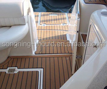 Outdoor Extrusion Soft PVC Boat Deck The Perfect Synthetic Teak Deck Material Upgrade