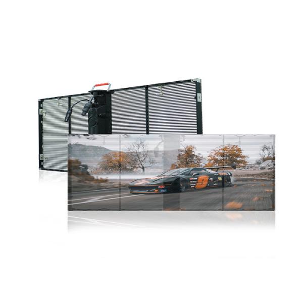 Hanging LED screens transparent LED display 1000*500MM adjustable brightness