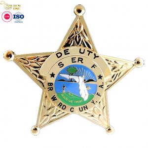 China High Quality Custom Metal Zinc Alloy Shiny Gold Enamel Epoxy Country Flag 3D Raised Lapel Pin National Day Star Badge on sale