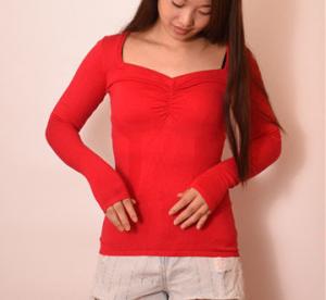 China Multi Color Slim Big Neck Sweaters 80% Viscose 20% Nylon on sale