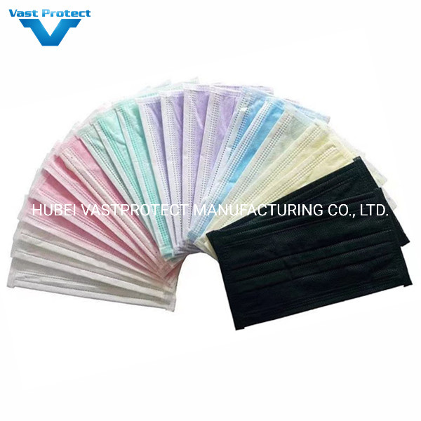 White 3 Ply Earloop Non Woven Disposable Face Mask