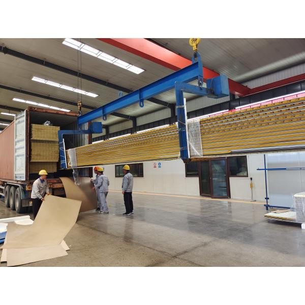 Sandwich Panel Steel Structure Warehouse Corrosion Resistant Steel Panels Construction
