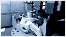 V4C V4S 50 - 1000R/Min High Precision Vertical CNC Lathe