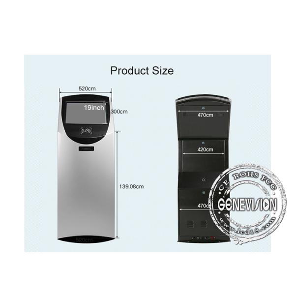 Floor Standing IR Touch Self Service Kiosk 1280x1020