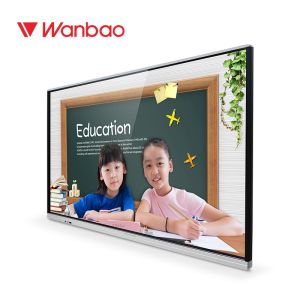 Smooth Handwriting Interactive Electronic Whiteboard Touch All In One Multimedia