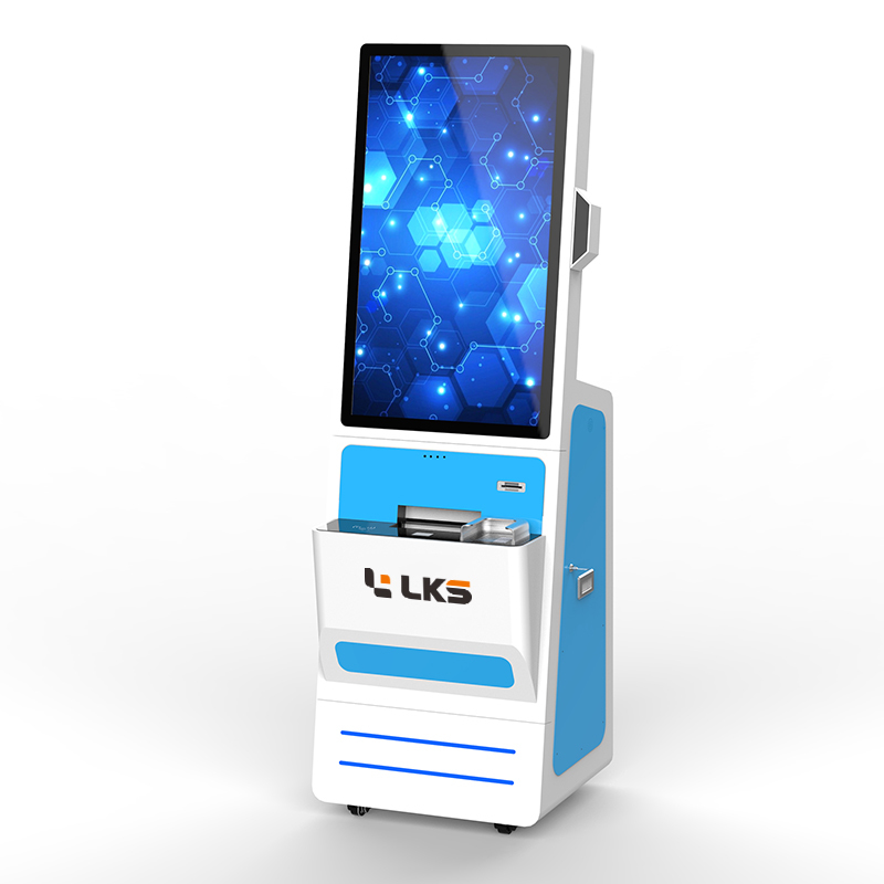 Smart Medical Self Service Kiosk Patient Check In Payment Queue Management