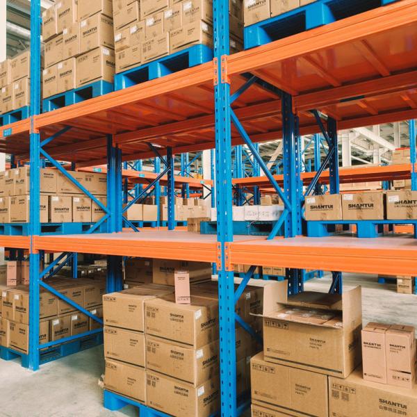 3000kg Per Layer Steel Industrial Pallet Racks Powder Coating Storage Material Racks