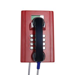 China Cold Rolled Steel IP65 GSM SIP VoIP Hotel Telephone on sale