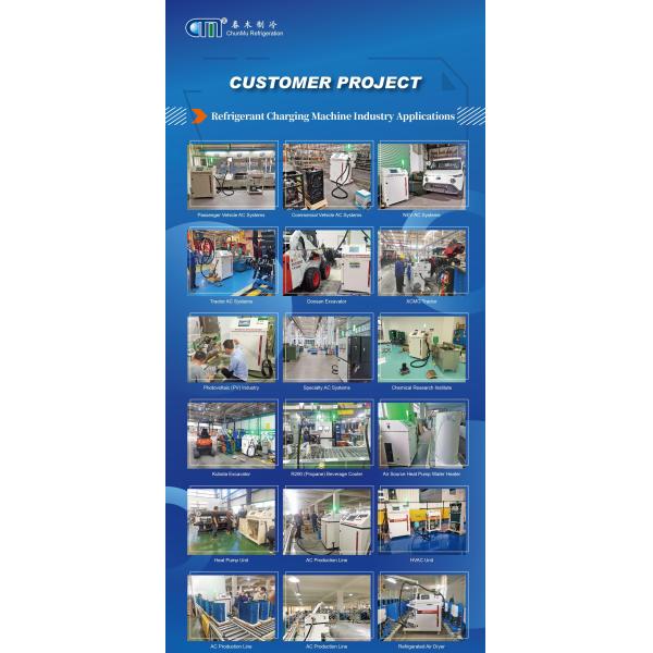 Automatic High-Precision Refrigerant Charging Machine Car AC Gas Filling Machine