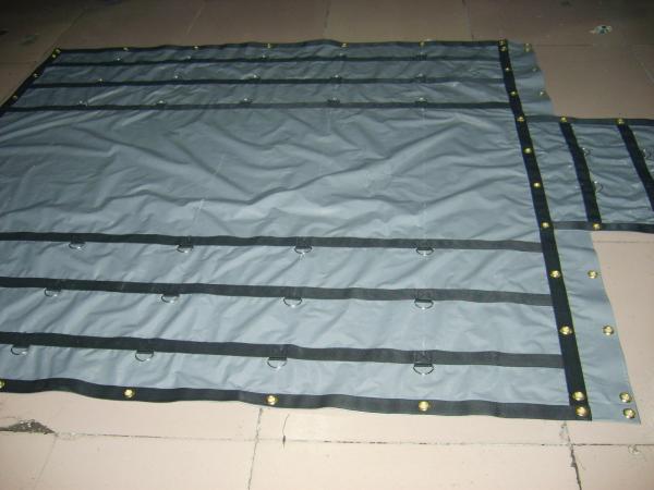 Quality PVC coated Steel Tarps/tarpaulin, truck cover,dump truck cover for sale