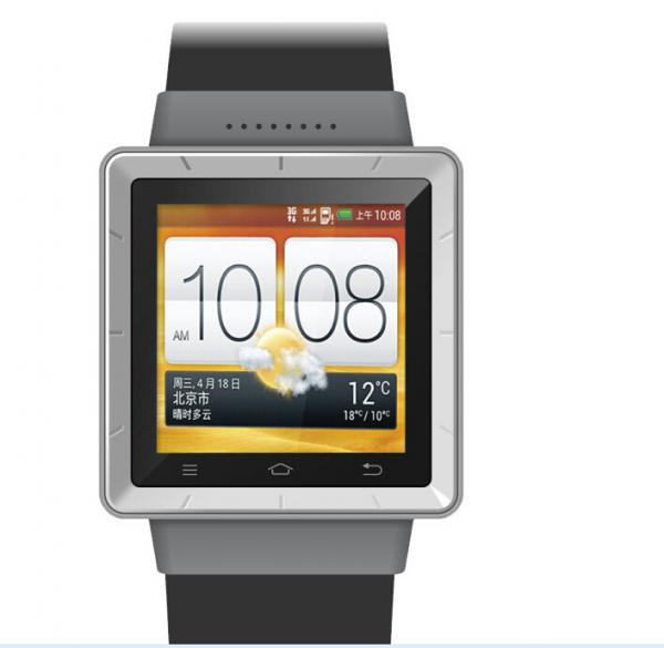 Quality E6--3G Android Watch Phone with android4.0 OS 2.0mpx camera with Wifi GPS for sale