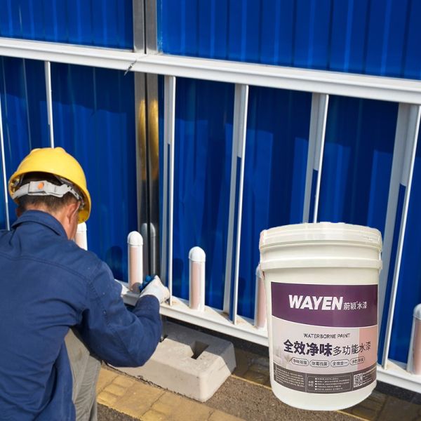 Anti Rust Water Based Industrial Paint Acrylic Paint High Adhesion