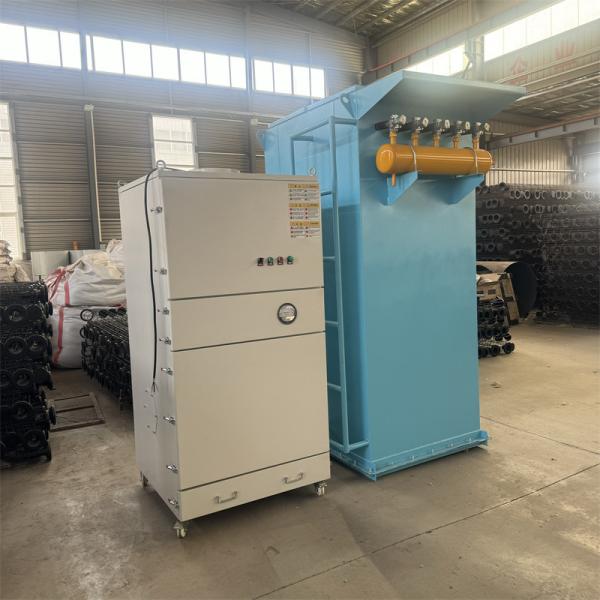 Mobile Industrial Filter Cartridge Dust Collector With Arm For Grinding And