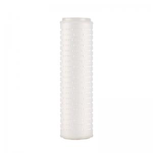 China Widely Used Commercial 10inch PP Pleated Filter Cartridge with Thermal Bonding Technique on sale