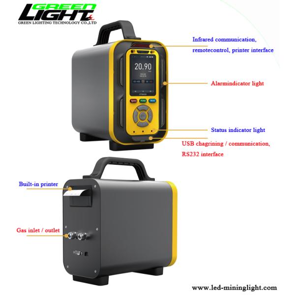 GL-PTM Digital Portable Multi Gas Detector IP66 For Underground Environments