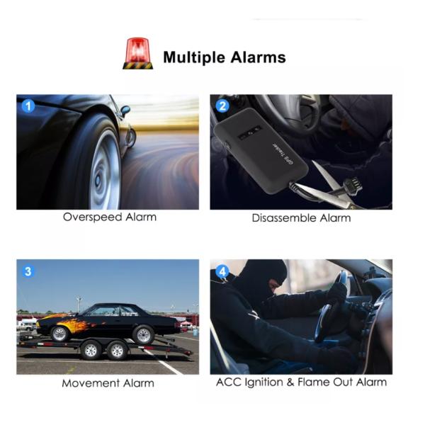 Cut Off Power Online 4G GPS Phone Tracker Free Platform App ACC Detection