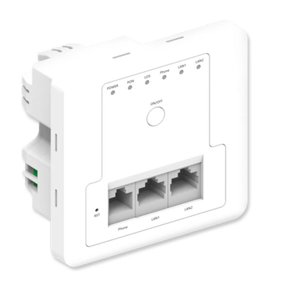 VSOL HG323P XPON ONU 2GE 1POTS Compatible With 86 Type Box For FTTx