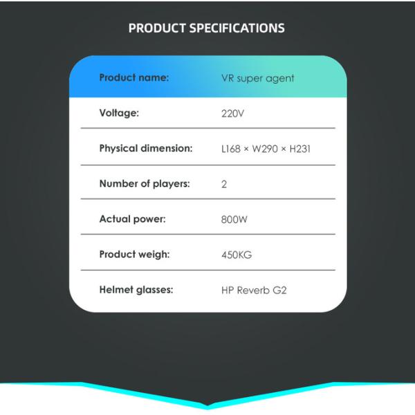 Shooting Machine Virtual Reality Gun Arcade Machine 2 Player Amusement Ride 9d Vr Simulator