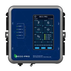 Greenhouse Multi-Function Environmental Controller with 5-inch LCD Screen,