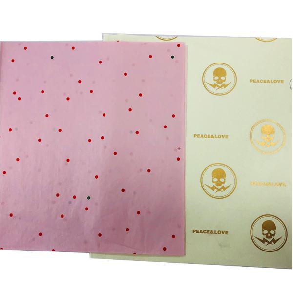 Moisture Proof CMYK Printing Gift Wrap Tissue Paper