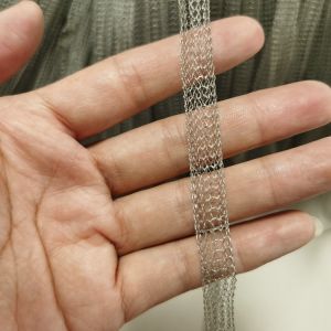 China Lightweight Compressed Knitted Wire Mesh Shielding / EMI RFI Shielding Gaskets on sale