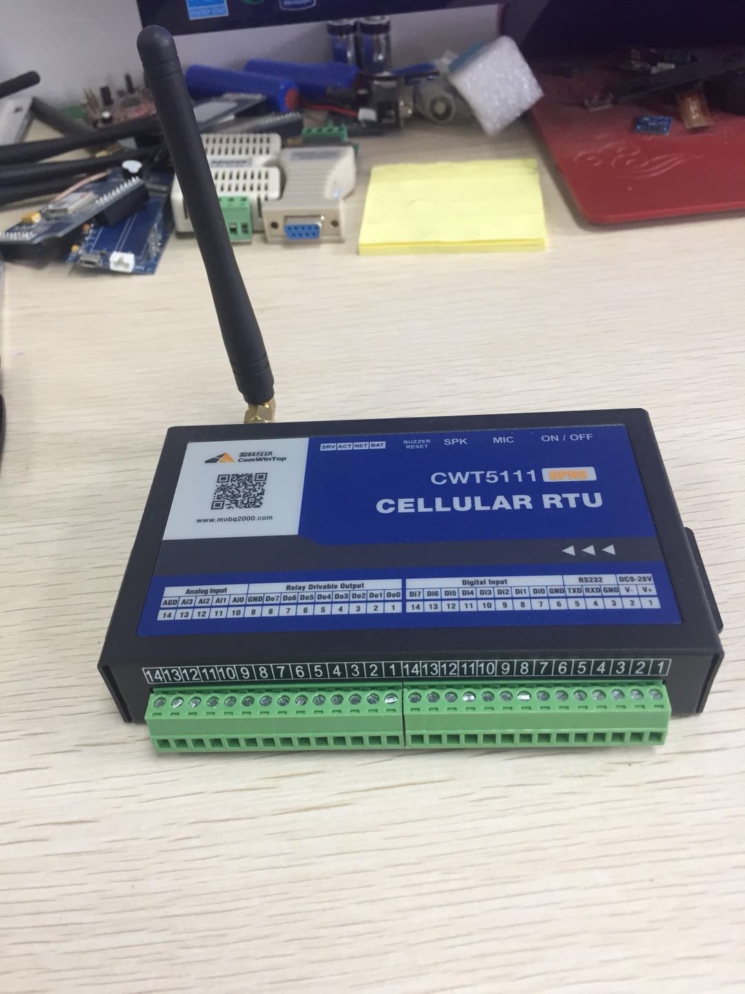 Buy cheap NXP 32 - Bit ARM MCU Rs232 Data Logger, GPRS Based Internet Data Logger product
