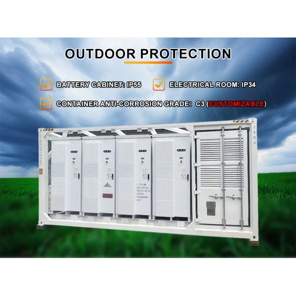 Bess Solar Battery Energy Storage System Container Projects 500KWh 1mw 2mwh 3mwh 5mwh ESS BESS Energy Storage System
