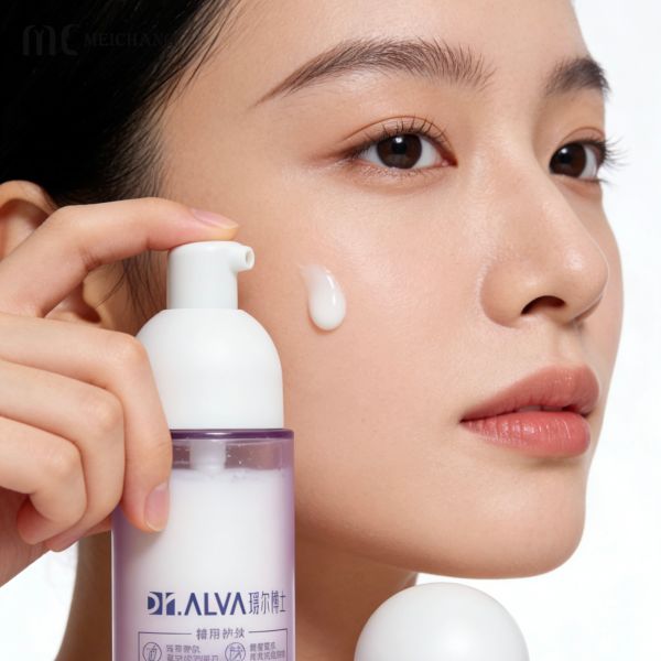 45ml Thick-Wall AS Airless Pump Bottle with Leak-Proof Packaging for Medical Aesthetic Serums（MC-261）