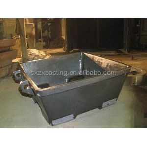 Buy cheap 10-50 Tons Round Slag Pan 1.2 Cubic Volume for Steel Mills product