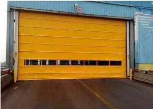 China Rolling Pull PVC Rapid Roller Doors High Speed 3Phase 380V on sale