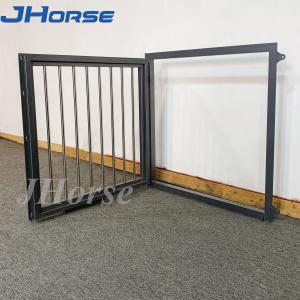 Buy cheap Steel Prefab Bamboo Infill Horse Stall Horse Barn Door Hinged Windows Customized product