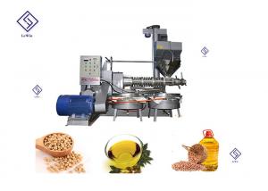 China Automatic Screw Oil Press Machine Olive Oil Extraction Machine Cold And Hot Press on sale