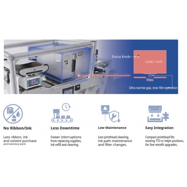 SMART-HM5U UV Laser Online Laser Marking Machine online packaging-line coding Industrial Precision Engraving Equipment