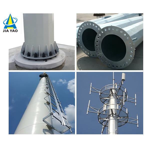 20M 30M Monopole OEM ODM Customizable Telecommunication Tower Full Height Material Design Service