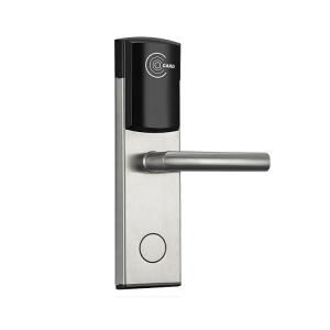 Buy cheap Silver Hotel Smart Card Hotel Lock Zinc Alloy 6V Working 200 Cards Data Capacity product