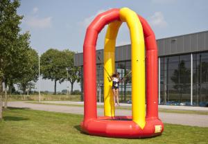 China Extrem Inflatable Sports Games 4.2m Inflatable Bungee Trampoline on sale