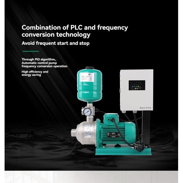 High Pressure SS Multi Stage Booster Water Pump Horizontal Centrifugal