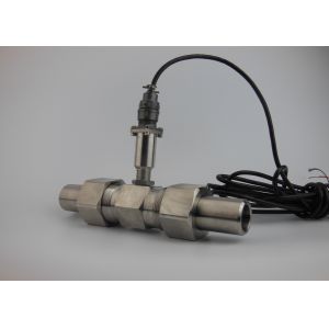 China digital turbine flow meter with thread connection pulse output on sale